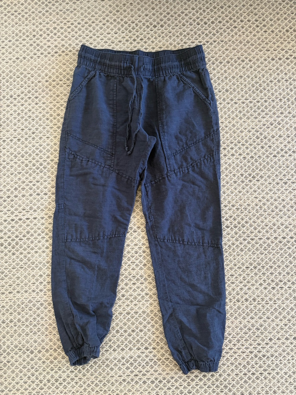 Lucky brand- Navy Blue Casual Drawstring Pants